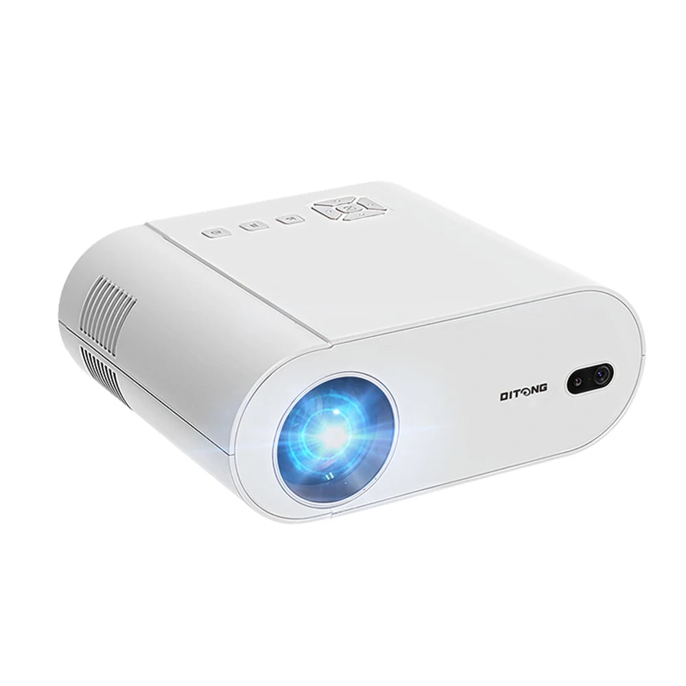 Projector 4K Android with Dual Wifi 6 and Bluetooth Auto Keystone Auto Focus Home Theatre HD Native 1080P Outdoor Movie