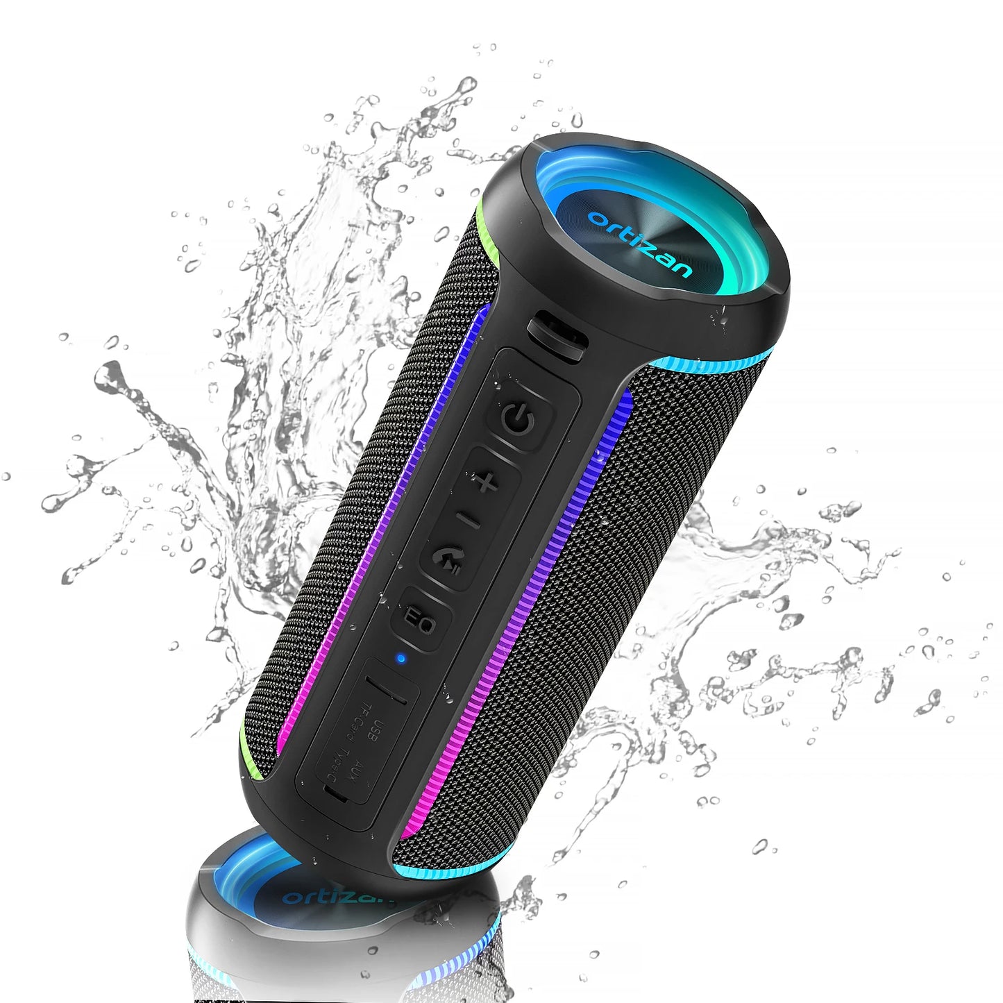 X30 Portable Bluetooth Speakers Bass Boost 40W Powerful Wireless IPX7 Waterproof Speaker with 6600Mah Battery USB/TF/AUX