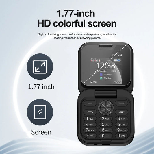 I17 Mini Flip Mobile Phone