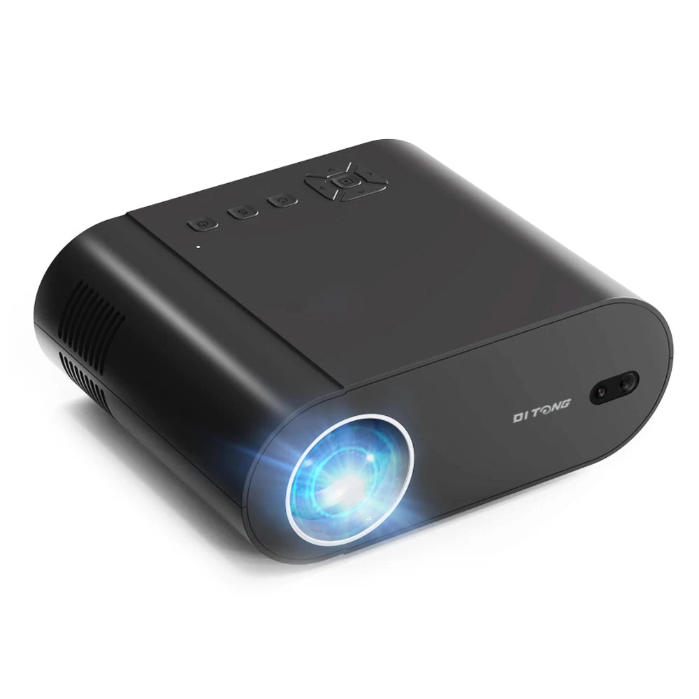 Projector 4K Android with Dual Wifi 6 and Bluetooth Auto Keystone Auto Focus Home Theatre HD Native 1080P Outdoor Movie