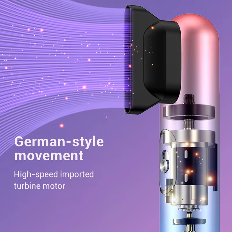 Professional Air Blow Dryer Curling Comb and Brush Airflow Hair Dryers Negativ Ion Hairdryer