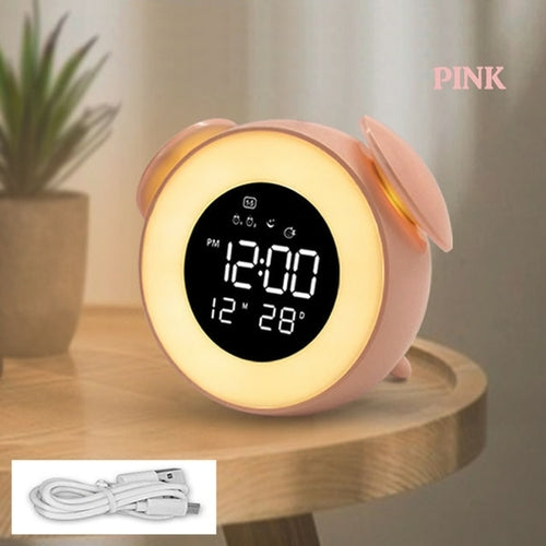 New Xiaomi Music LED Alarm Clock Ambient Light LED Wake up Light Clock