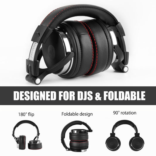 Oneodio Studio Pro Dj Headphone Over Ear 50mm Drivers Hifi Wired