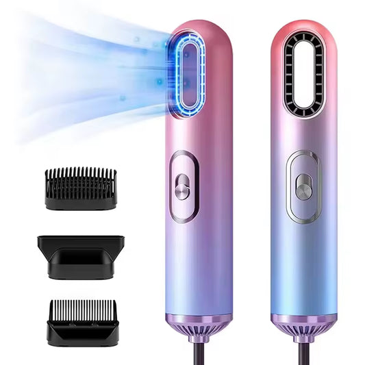 Professional Air Blow Dryer Curling Comb and Brush Airflow Hair Dryers Negativ Ion Hairdryer
