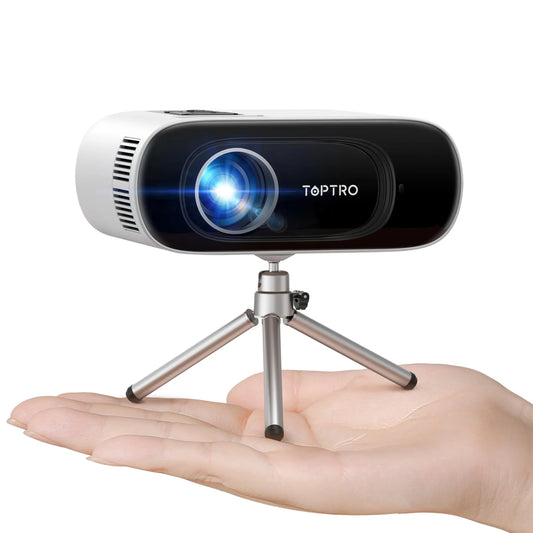 Mini Projector Full HD Support 1080P 16000 Lumens Auto Keystone Wifi Bluetooth Video Projector Portable Home Theater