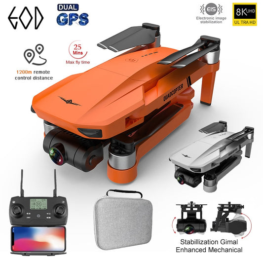 New GPS Drone 4k Profesional 8K HD Camera 2 Axis Gimbal Anti