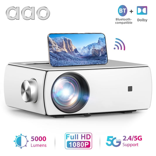 Aao Full Hd Projector Yg430 Wifi Android Smart Portable Mini Projector
