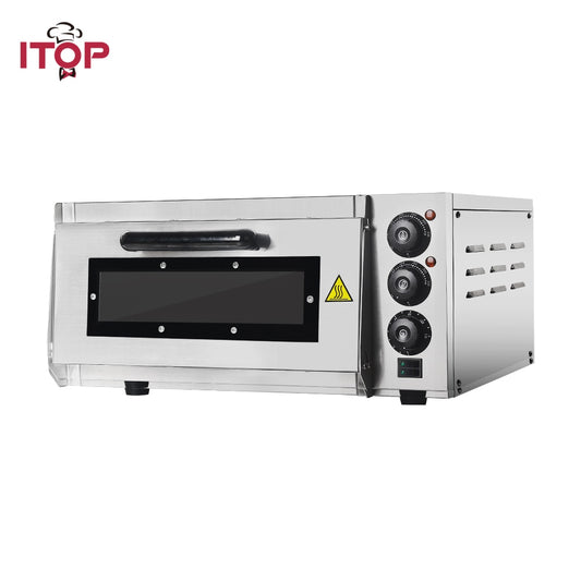 Top Electric Pizza Oven 2kw Commercial Single Layer Professional