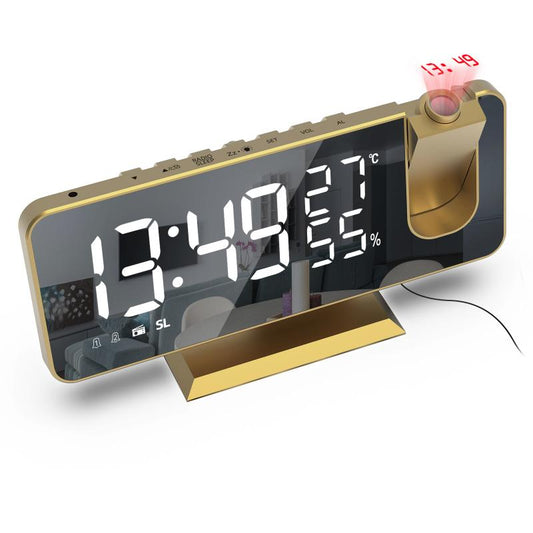 Led Digital Alarm Clock Watch Table Electronic Desktop Clocks Usb Wake