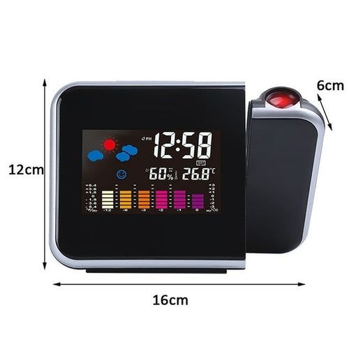 Led Projector Clocks Digital Electronic Alarm Clock Usb Wake Up Fm