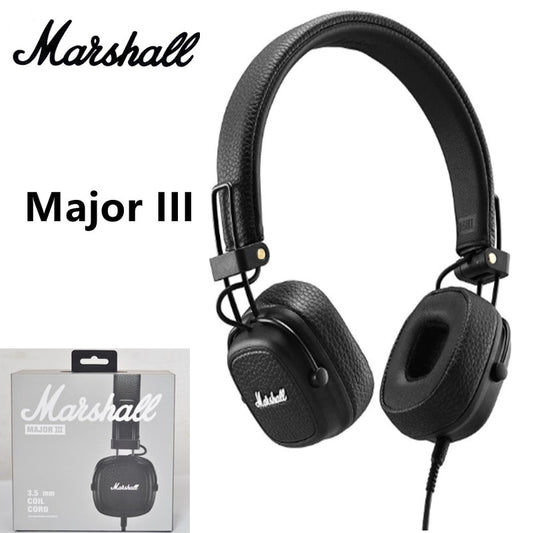 Marshall Major Iii 3.5mm Wired On-ear Headphones Classic Earphones