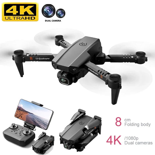New Drone 4k Double Camera Hd Xt6 Wifi Fpv Drone Air Pressure Fixed
