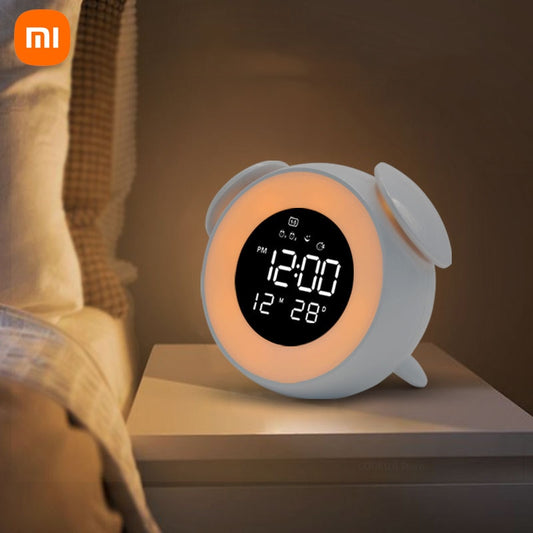 New Xiaomi Music LED Alarm Clock Ambient Light LED Wake up Light Clock