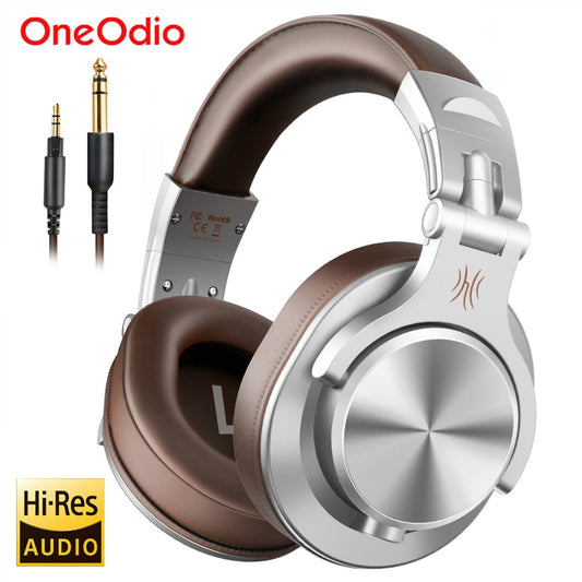 A71 Wired Headphones For Computer Phone With Mic Foldable