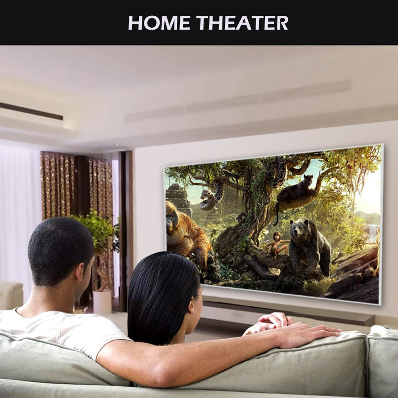 Poner Saund GP12 Mini Projector Portable WiFi Android 6.0 Home Cinema