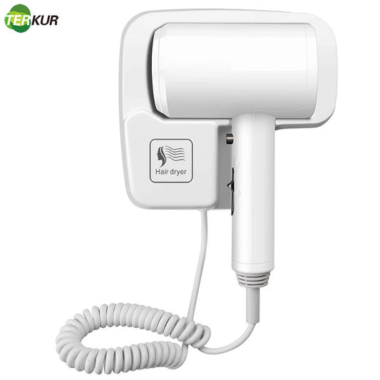 Professional Hotel Hair Dryer Wall-mounted Strong Wind Bathroom Toilet