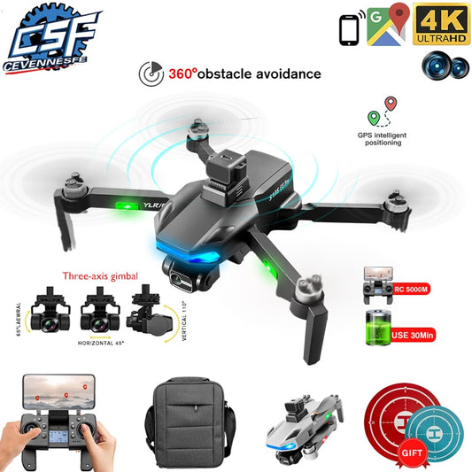 New S135 Pro Gps Drone 4k Hd 2dc Professional Aerial Photography