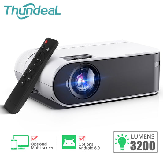 Mini Projector Td60 Portable Home Cinema 3200 Lumens
